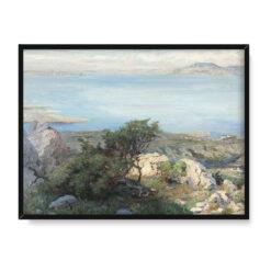 Menci Clement Crncić Widok z Plasa 40×30