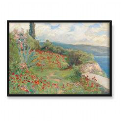 Menci Clement Crncić Wiosenny dzień na wybrzeżu 70×50