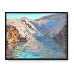 Menci Clement Crncić Zrnovnica II 40×30 w RAMIE