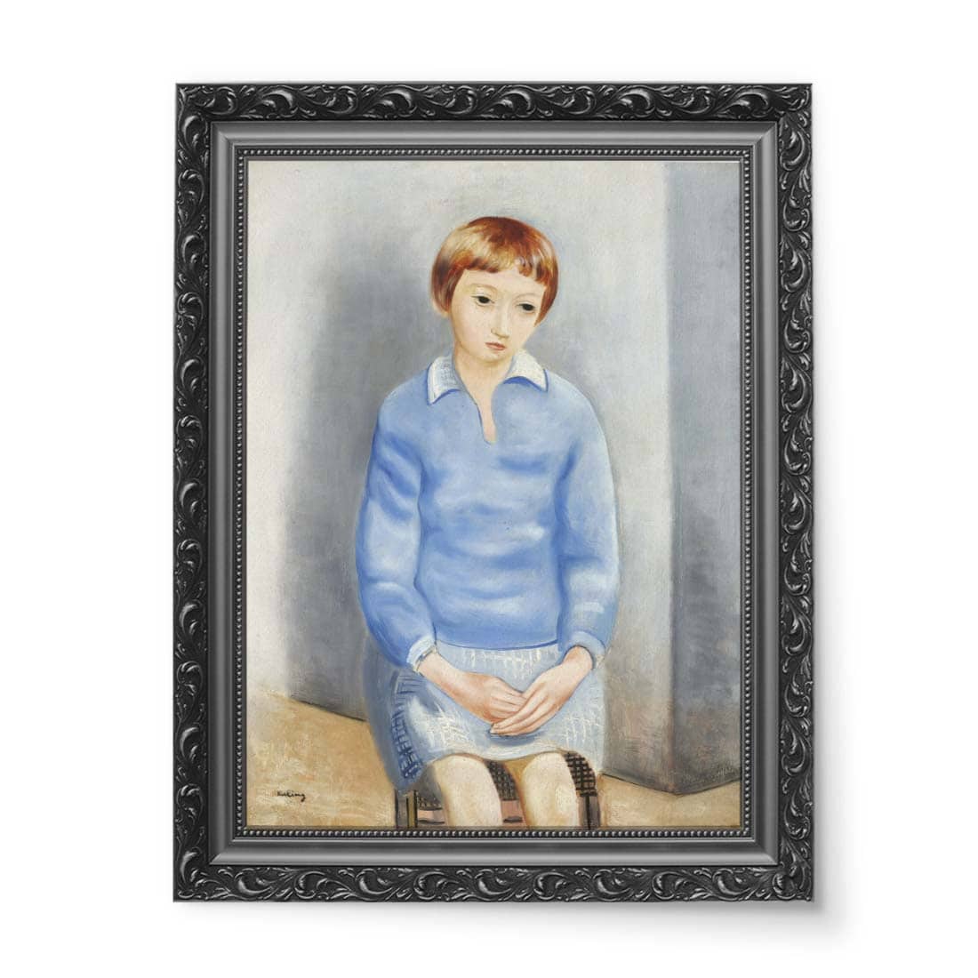 Moïse Kisling Portret panny L Michaux wydruk na płótnie 50x70