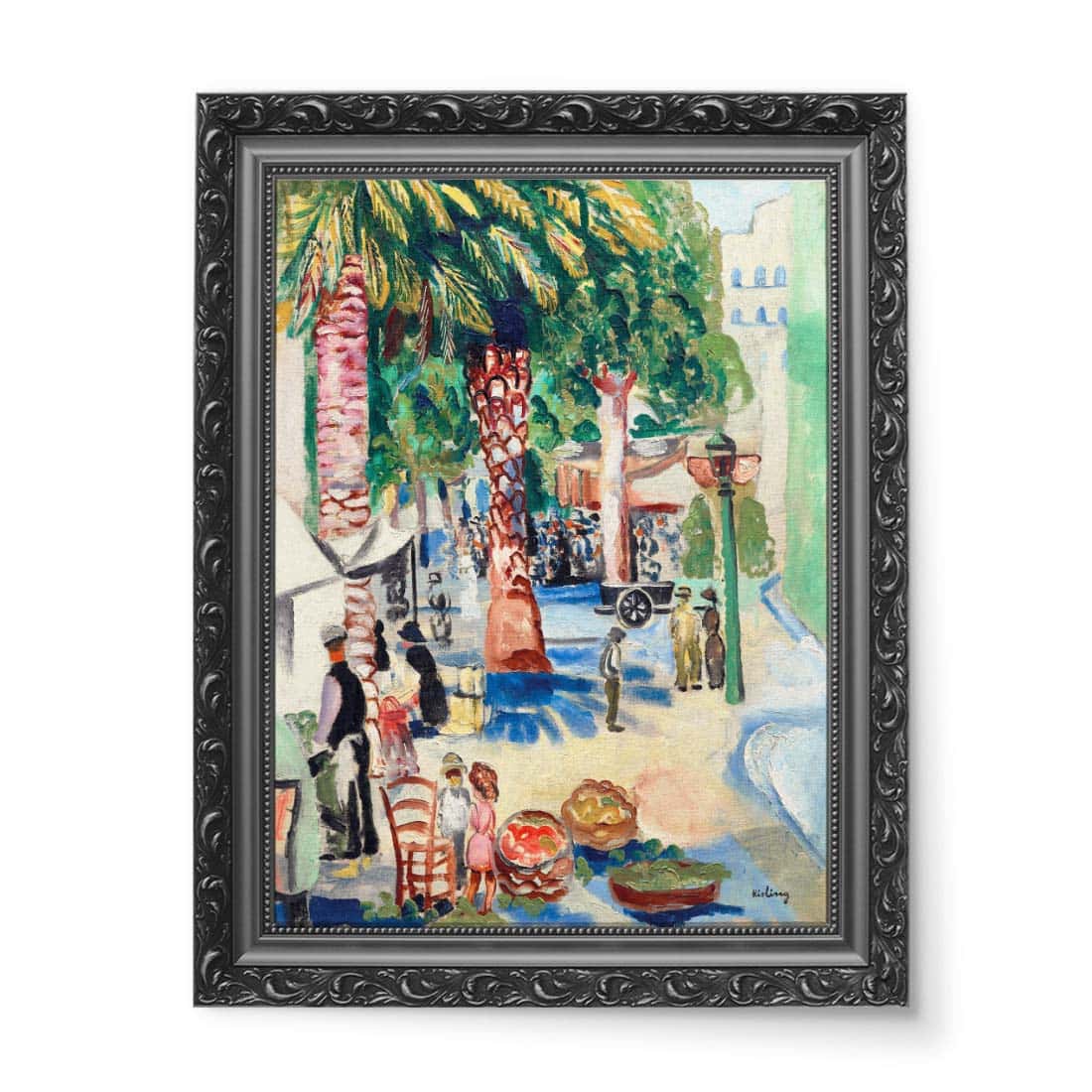 Moïse Kisling Saint-Tropez 3 wydruk na płótnie 50x70