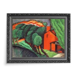 Oscar Bluemner Lśniąca noc 70×50