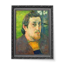 Paul Gauguin Autoportret 3 wydruk na płótnie 50×70