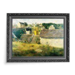 Paul Gauguin Domy w Vaugirard 70×50
