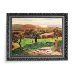 Paul Gauguin Krajobraz z Bretanii 70×50