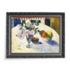 Paul Gauguin Kwiaty i miska owoców na stole 70×50 Paul Gauguin Kwiaty i miska owoców na stole 70×50