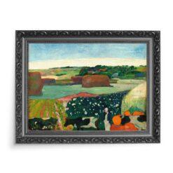 Paul Gauguin Stogi siana w Bretanii 70×50