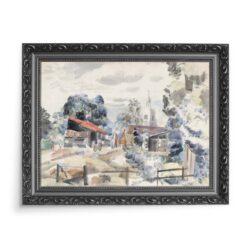 Paul Nash Kosciół Hillingdon Londyn 70×50