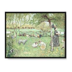 Pierre Bonnard Duży ogród 40×30