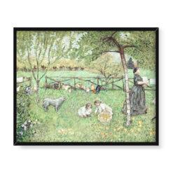 Pierre Bonnard Duży ogród 50×40