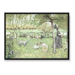 Pierre Bonnard Duży ogród 70×50