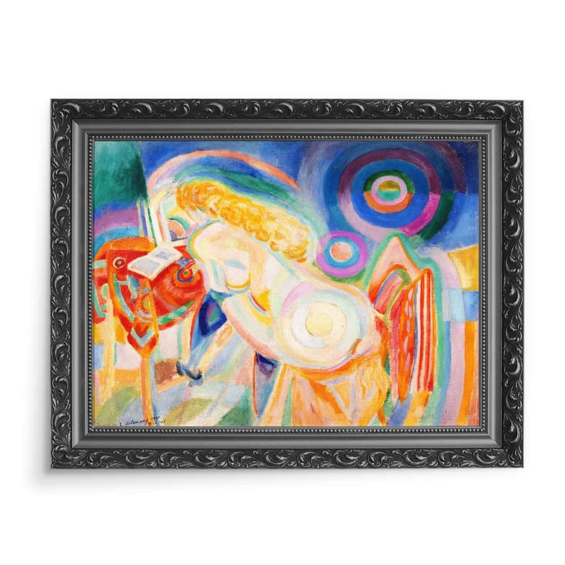 Robert Delaunay Naga kobieta czyta 3 70x50