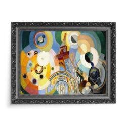 Robert Delaunay Powietrze żelazo i woda 70×50