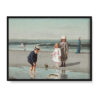 Samuel Carr Dzieci na plaży 30×40 w RAMIE