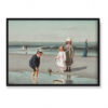 Samuel Carr Dzieci na plaży 70×50