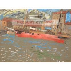 Sigrid Hjerten Czerwony statek — produkt cyfrowy do pobrania