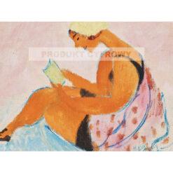 Sigrid Hjerten Czytająca dziewczyna — produkt cyfrowy do pobrania