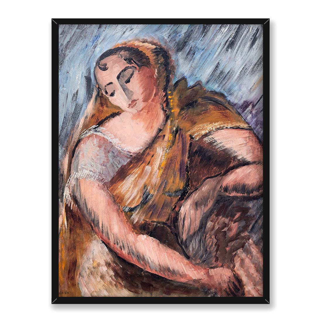 Sigrid Hjerten Hinduska 30x40