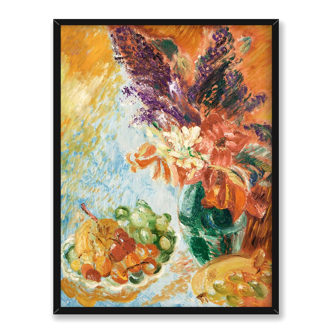 Sigrid Hjerten Kwiaty i półmisek owoców 30x40