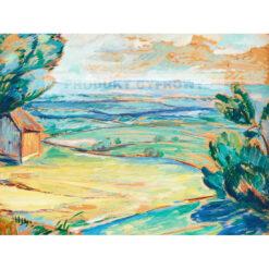 Sigrid Hjerten Motyw pejzażowy z wybrzeża — produkt cyfrowy do pobrania