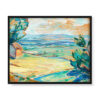 Sigrid Hjerten Motyw pejzażowy z wybrzeża 50×40 w RAMIE Sigrid Hjerten Motyw pejzażowy z wybrzeża 50×40 w RAMIE