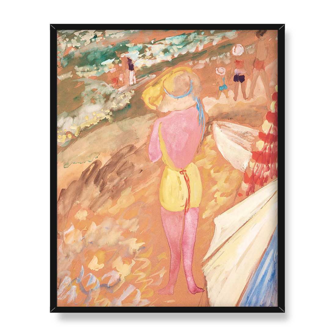 Sigrid Hjerten Na plaży 40x50