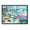 Sigrid Hjerten Łodzie rybackie Collioure 70×50 Sigrid Hjerten Łodzie rybackie Collioure 70×50