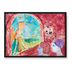 Sigrid Hjerten Opera 70×50