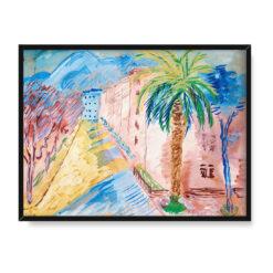 Sigrid Hjerten Pejzaż południowy 30×40