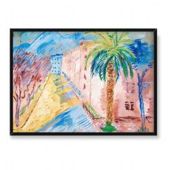 Sigrid Hjerten Pejzaż południowy 70×50