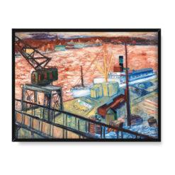 Sigrid Hjerten Pod wieczór 30×40