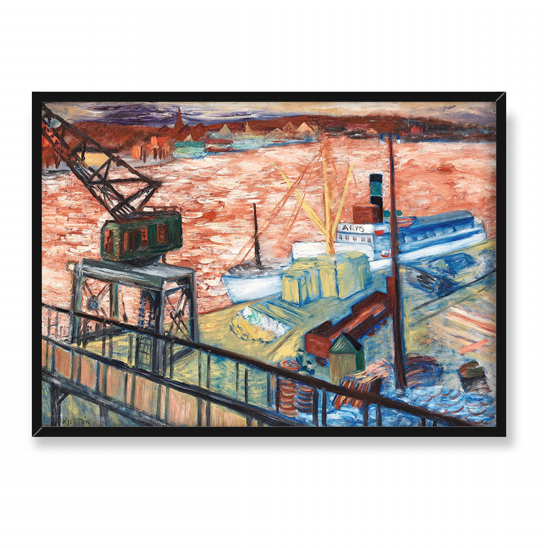 Sigrid Hjerten Pod wieczór 70x50