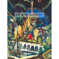 Sigrid Hjerten Płonący budynek — produkt cyfrowy do pobrania