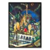 Sigrid Hjerten Płonący budynek 50×70 Sigrid Hjerten Płonący budynek 50×70