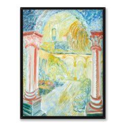 Sigrid Hjerten Portal klasztorny 30×40 w RAMIE