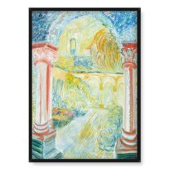 Sigrid Hjerten Portal klasztorny 50×70