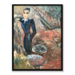 Sigrid Hjerten Przed barem 30×40