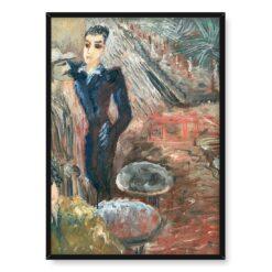 Sigrid Hjerten Przed barem 50×70