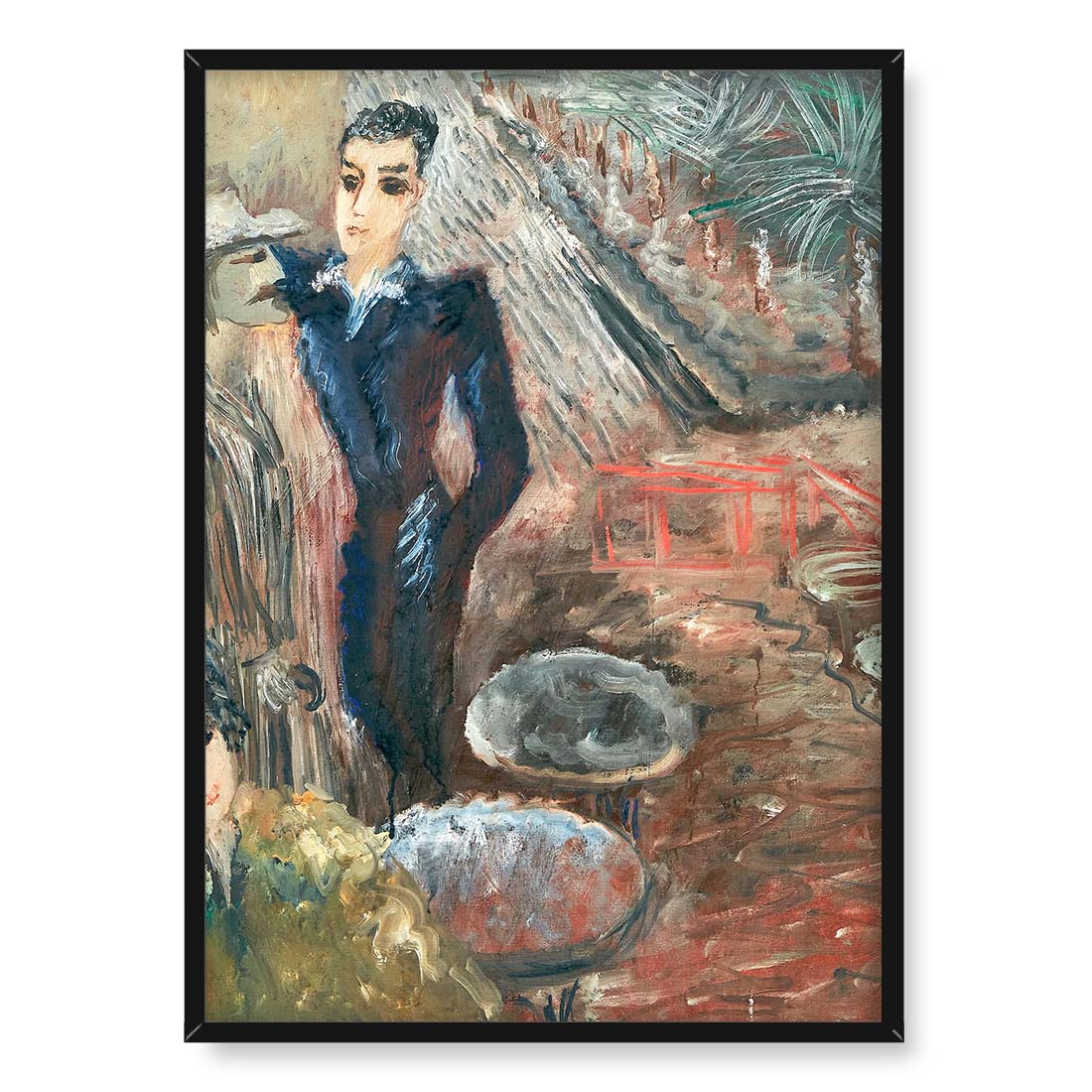 Sigrid Hjerten Przed barem 50x70