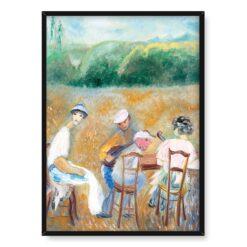 Sigrid Hjerten Przy stole 50×70