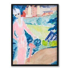 Sigrid Hjerten Spacer w różu 30×40 w RAMIE