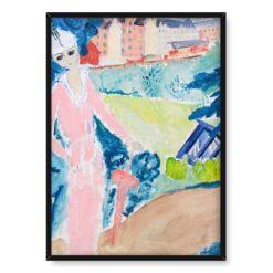 Sigrid Hjerten Spacer w różu 50×70