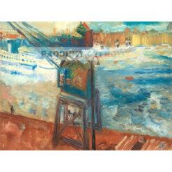 Sigrid Hjerten Widok na Skeppsbron — produkt cyfrowy do pobrania