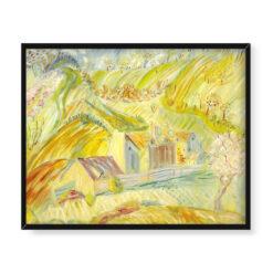 Sigrid Hjerten Wiosna w Bievres 50×40