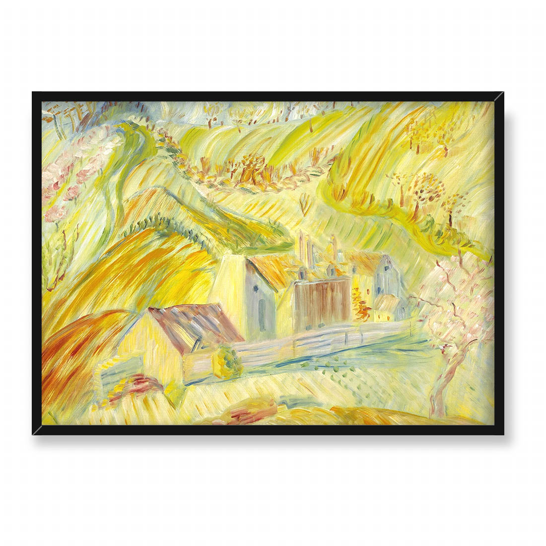 Sigrid Hjerten Wiosna w Bievres 70x50