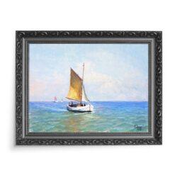 Soter Jaxa Małachowski Powrót z połowu 70×50