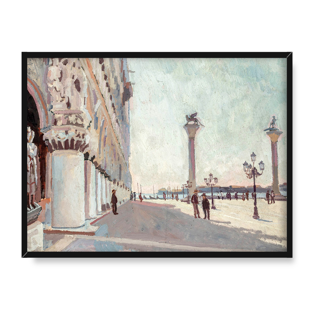 Stanisław Kamocki Plac św Marka w Wenecji 30x40