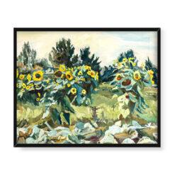Stanisław Kamocki Słoneczniki 50×40