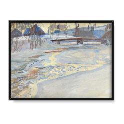 Stanisław Kamocki Stary Most 30×40