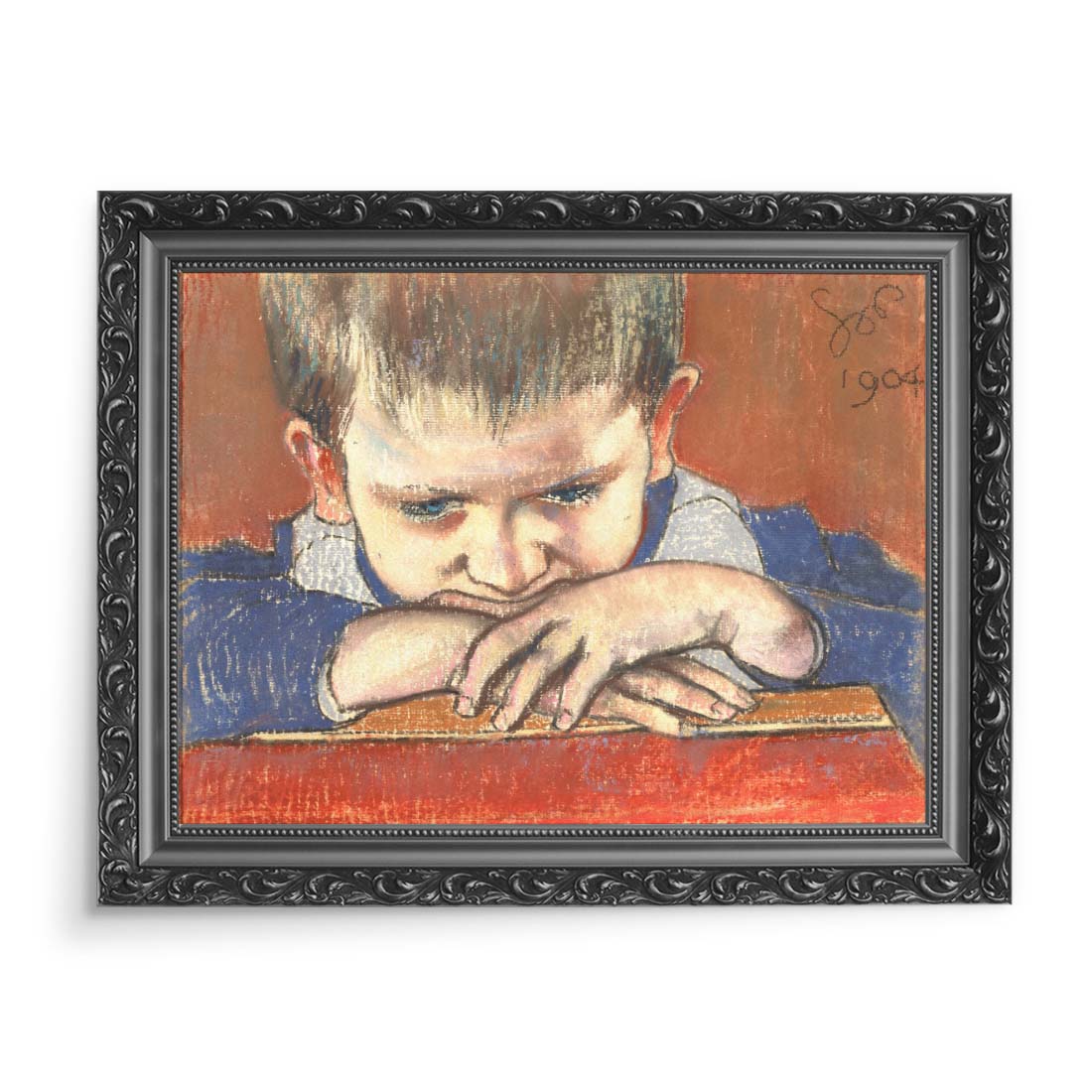 Stanisław Wyspiański Mietek opierający głowę 70x50